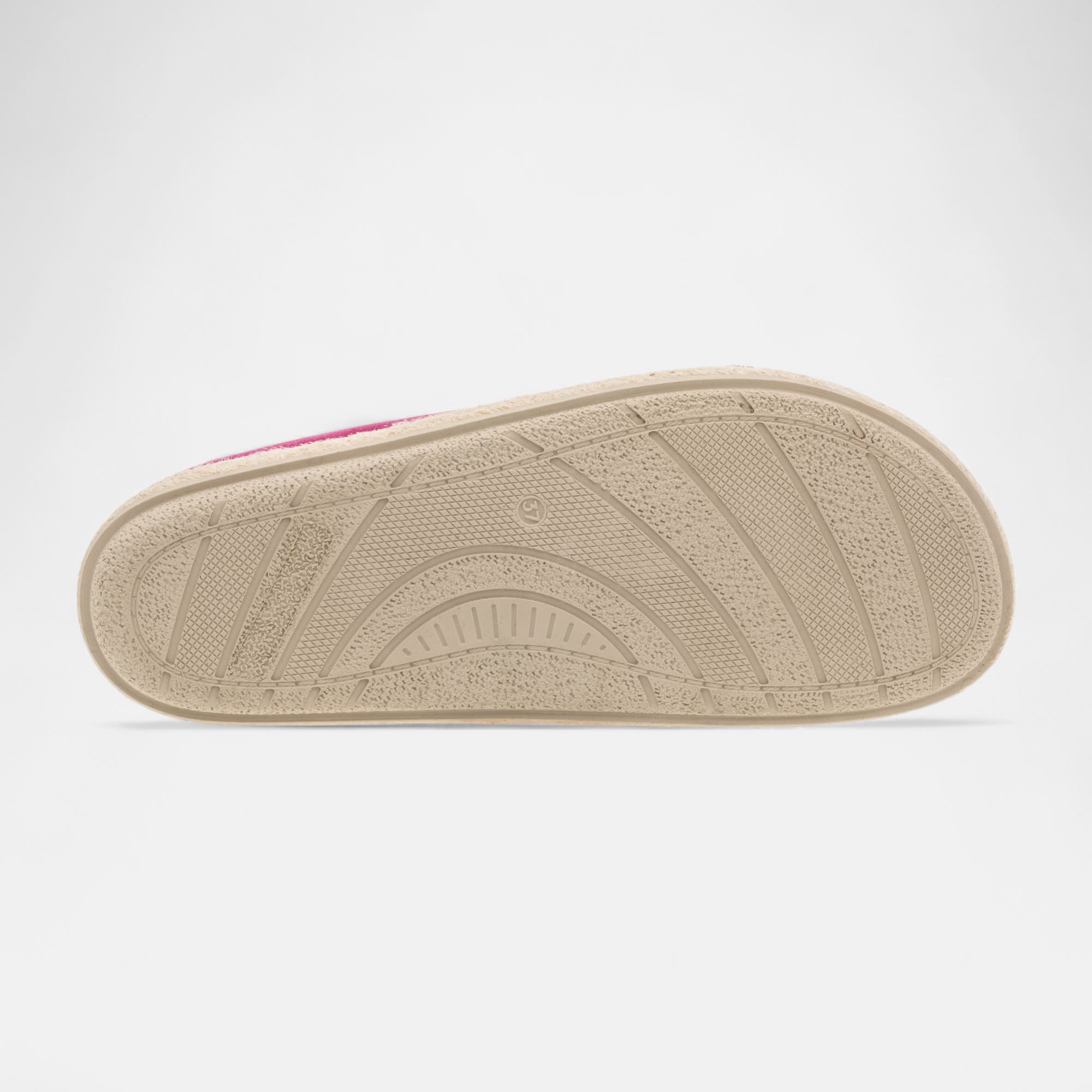 Sandales Femme en cuir fuchsia