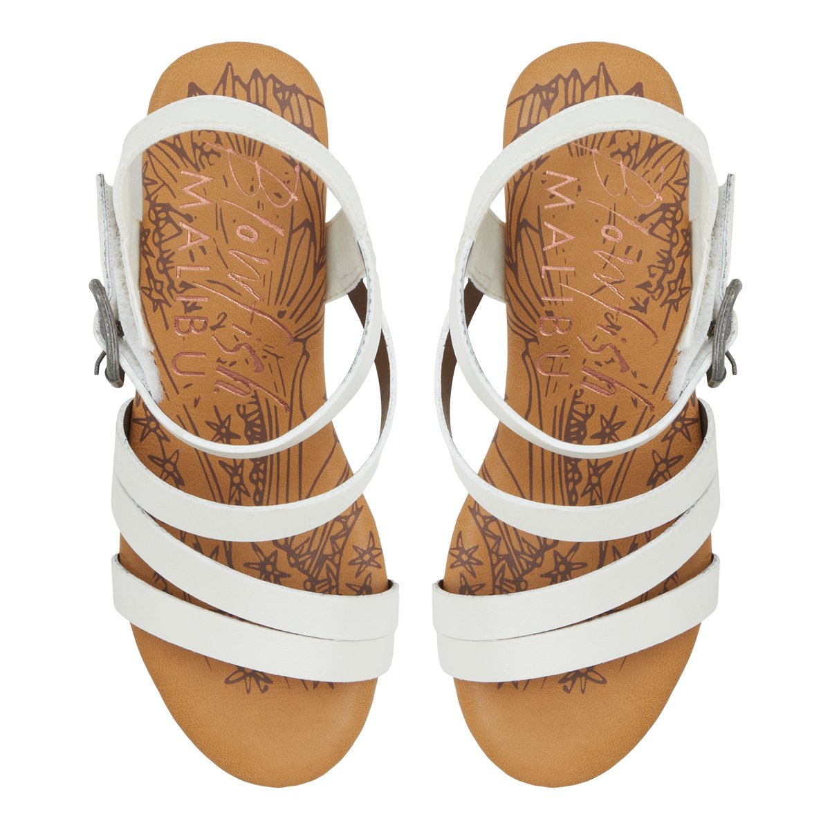 BLOWFISH-Liv-jg-Talon compensé - Blanc