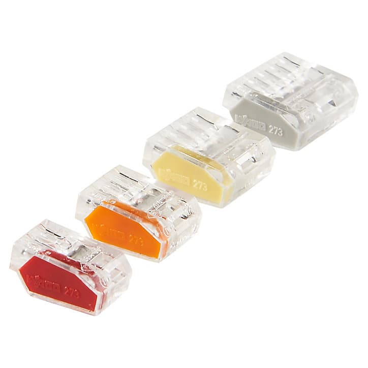 85 bornes automatiques Diall (= série 273 Wago) 1 - 2,5 mm²