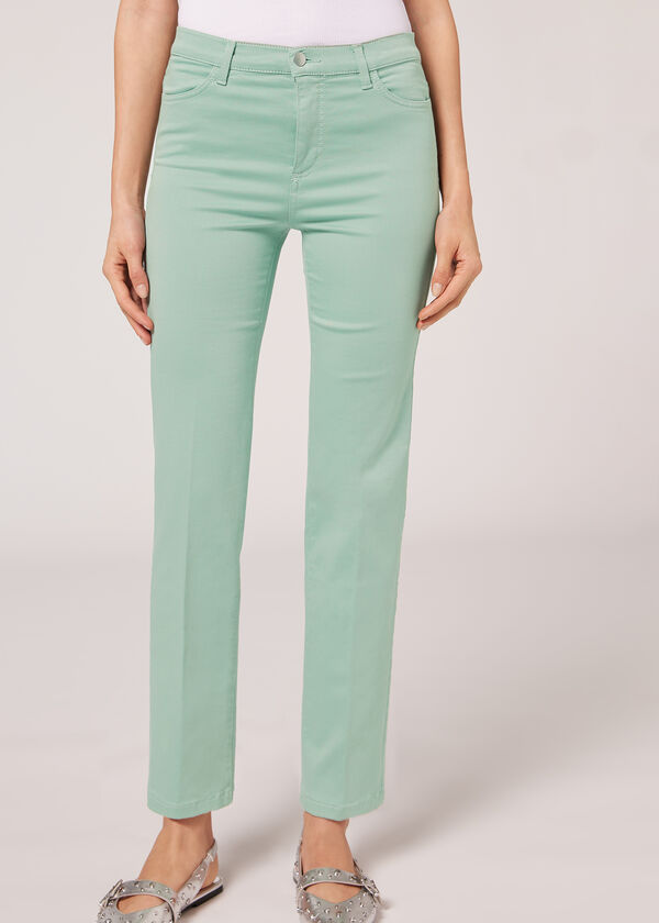 Calça jeans ecológica confortável