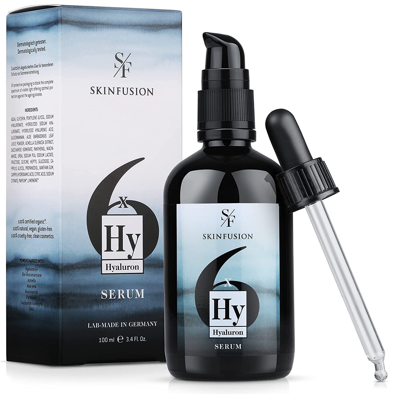 SKINFUSION 6-Fach Bio Hyaluron Serum hochdosiert