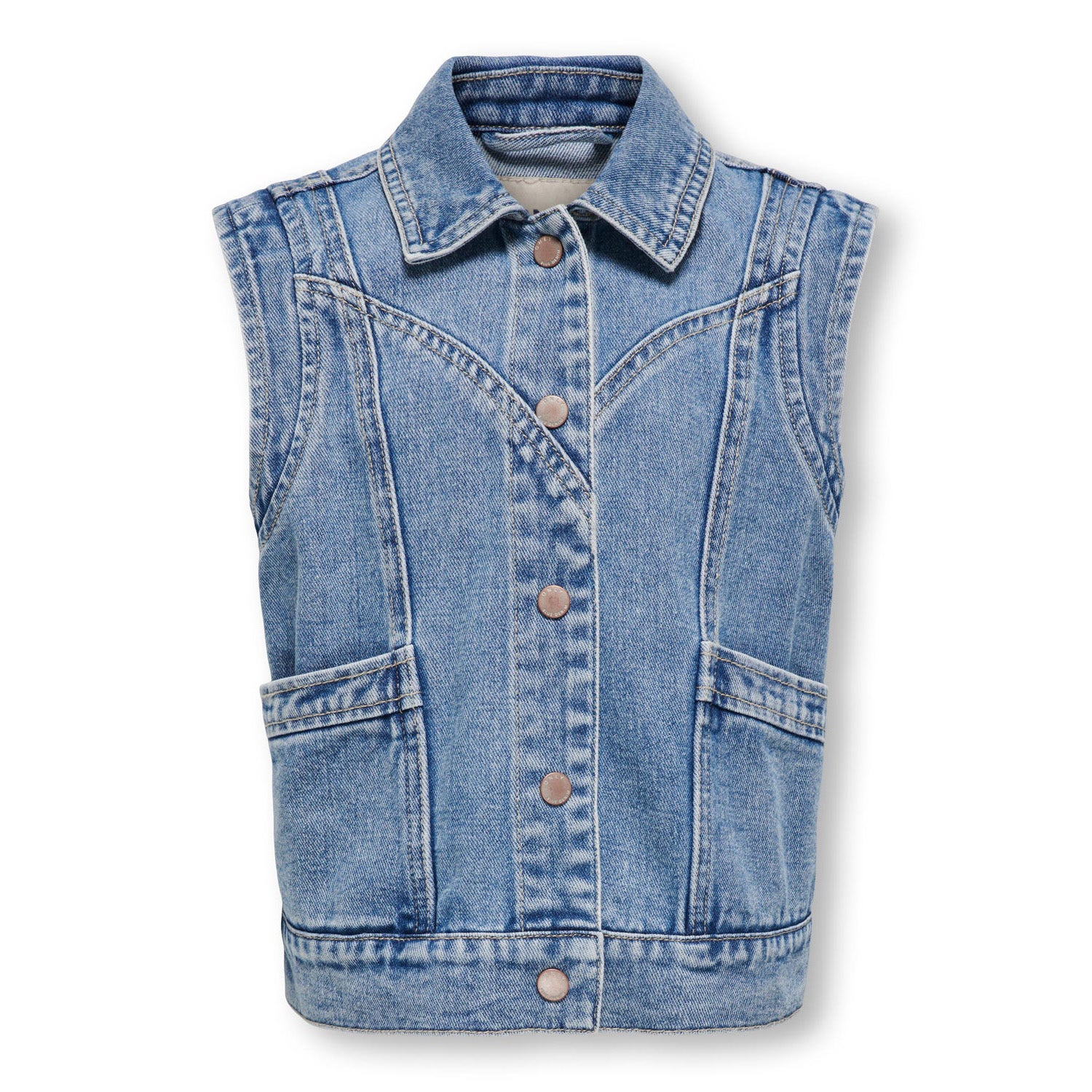 ONLY Kids  Kennedy Denim Waistcoat