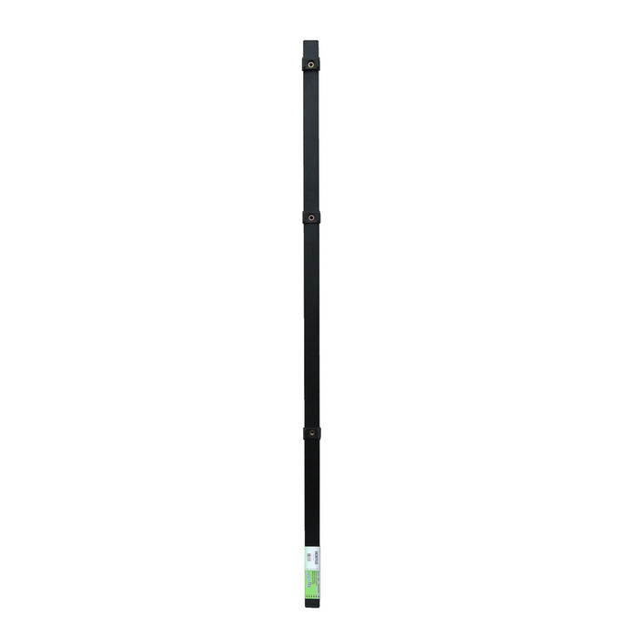 HORTUS stolpe t/panelhegn sort 4 x 4 x 150 cm
