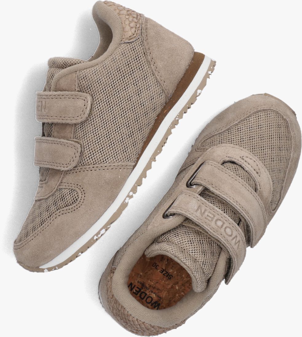 WODEN beige woden lage sneakers ydun suede mesh