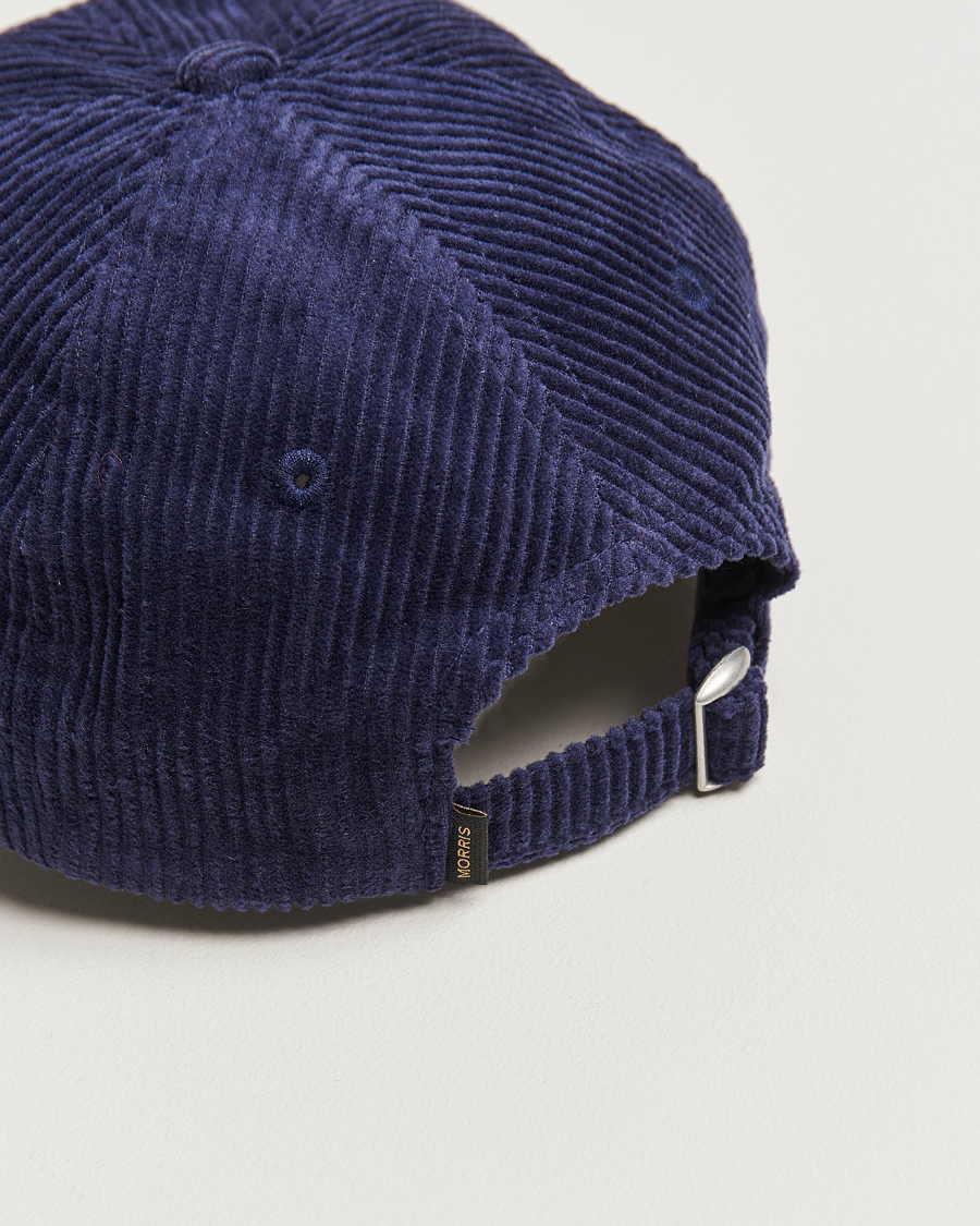 Morris Lily Corduroy Cap Blue