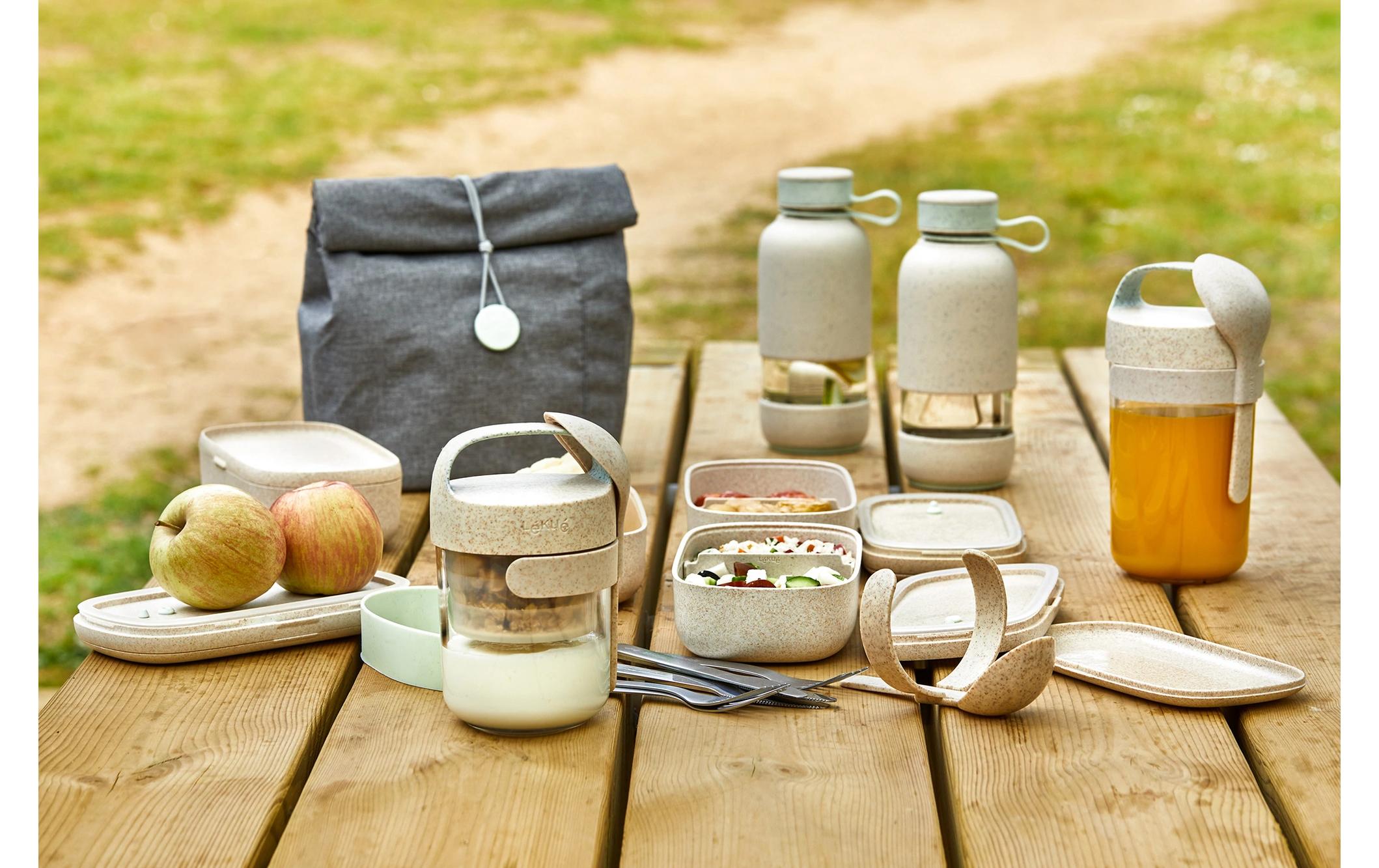 Lunchbeutel To Go, BeigeLunchBag zum Mitnehmen