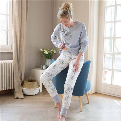 Pyjama femme à fleurs - DODO HOMEWEAR®