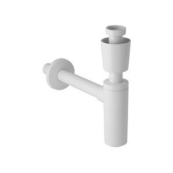 Geberit kunststof wastafelsifon 32mm alpien wit