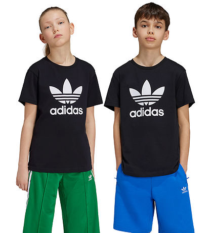 adidas Originals T-Shirt - Trefoil - Schwarz