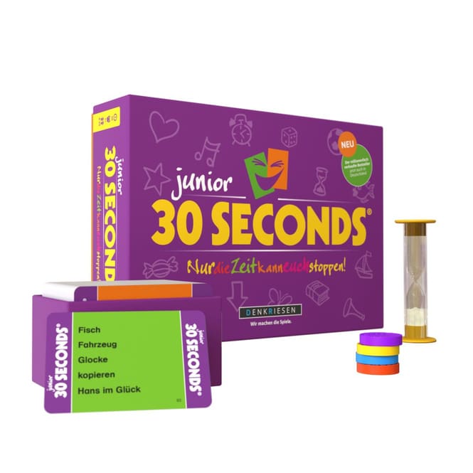 30 SECONDS®Junior - Nur die Zeit kann euch stoppen!