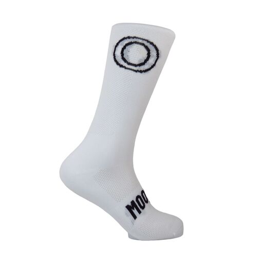 Meias altas de verão bordadas em rede Mooquer X White Air Flow