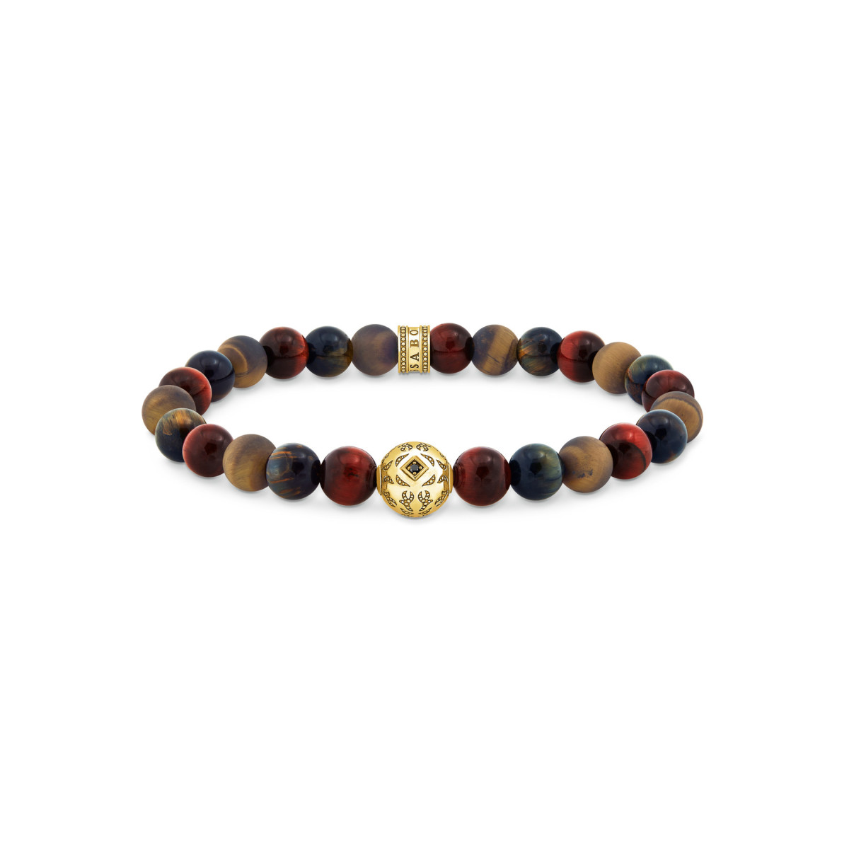 Bracelet THOMAS SABO argent 925 doré oeil de tigre