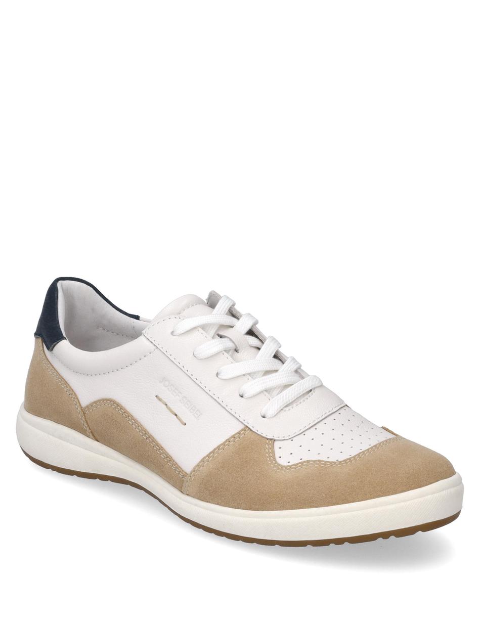 Sneaker Caren 49, weiss-beige
