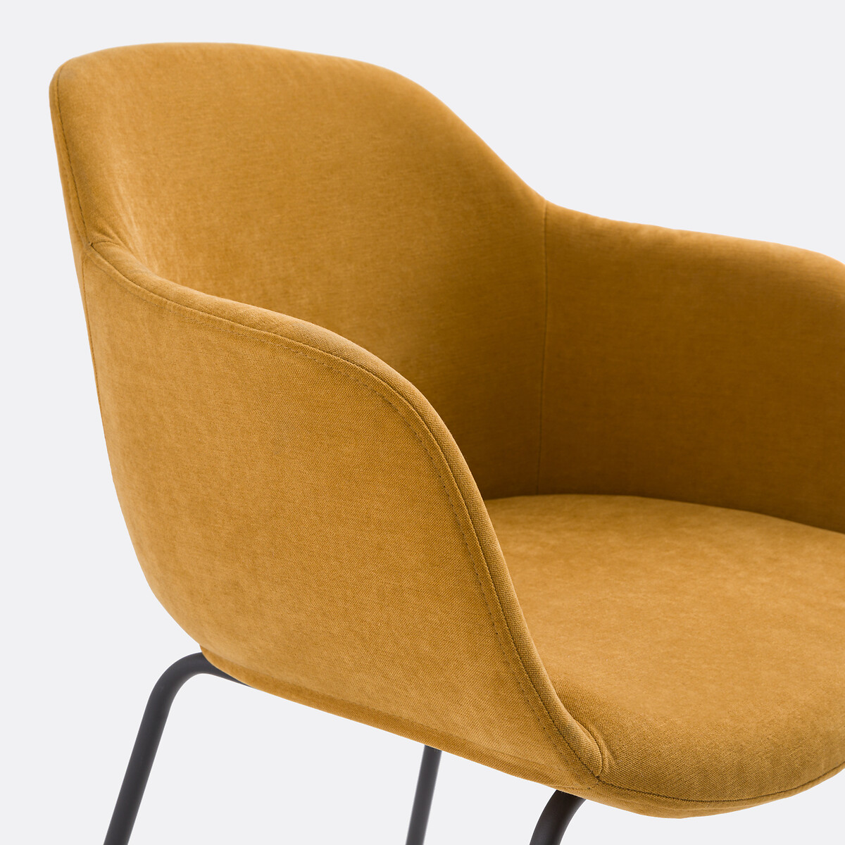 LA REDOUTE INTERIEURS<br>Cadeira de mesa em tecido texturizado Halva