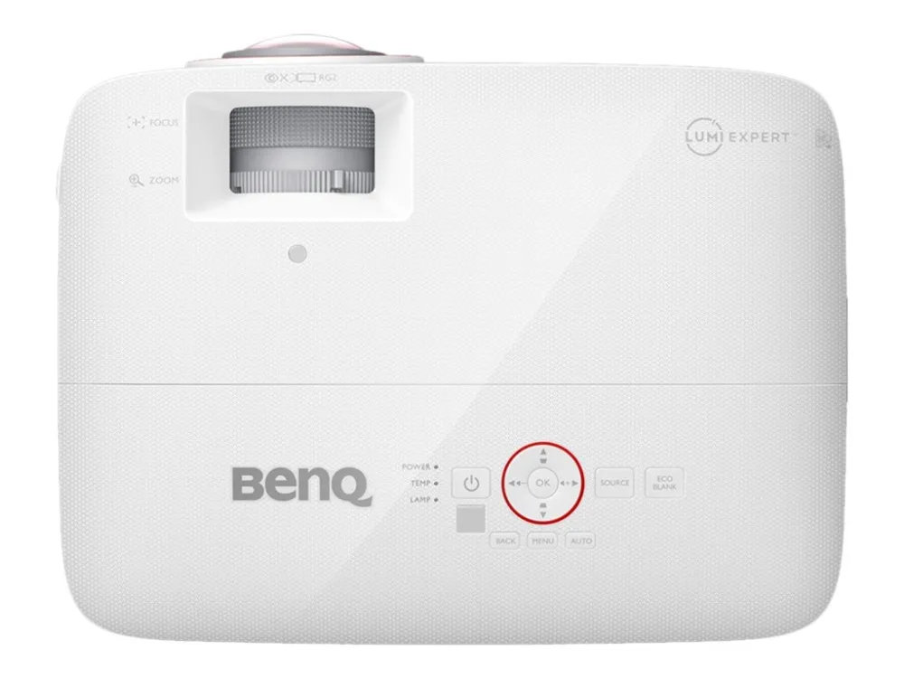 BenQ TH671ST - DLP-projektor - bærbar - 3D - 3000 ANSI lumens - Full HD (1920 x 1080) - 16:9 - 1080p - kort kast fikseret objektiv