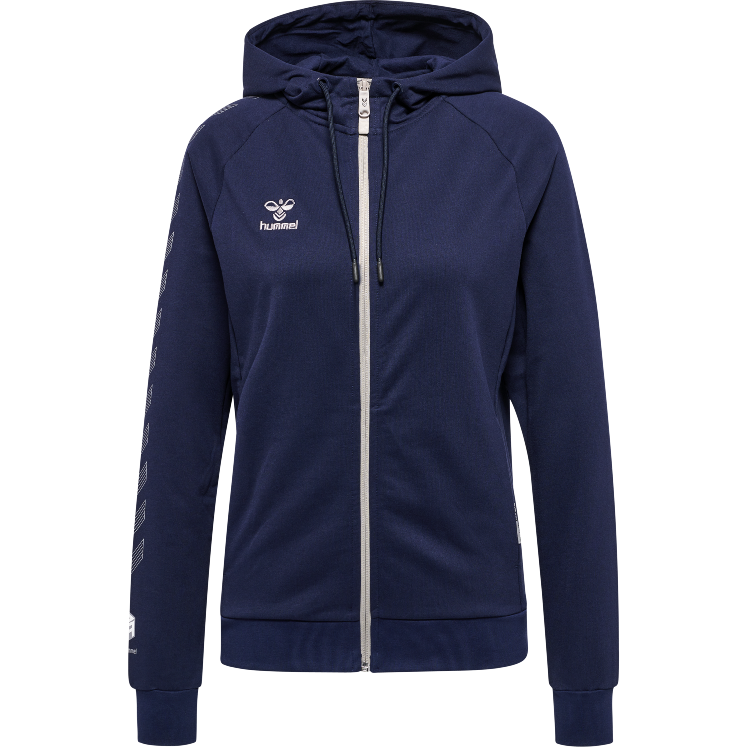 hmlMOVE GRID COTTON ZIP HOODIE WOMA