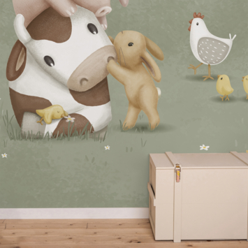 Fotobehang Little Dutch Little Farm (dessin WD120022)