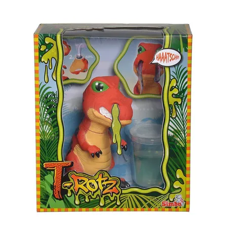 Simba T-Rotz Dino mit Slime, ca. 16 cm