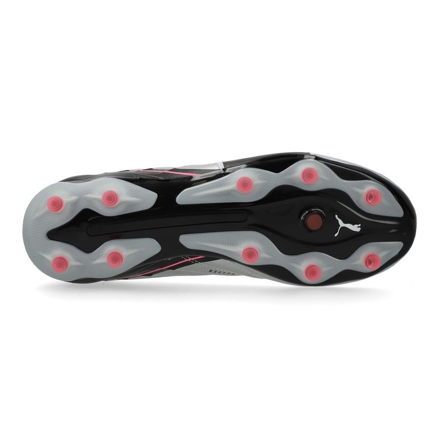 PUMA King Pro FG/AG Audacity - Argenté/Noir/Sun Struck/Blanc Femme