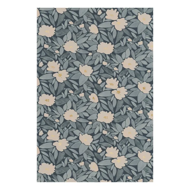 Maison Janette Rouleau de papier-peint Paulette | Bleu