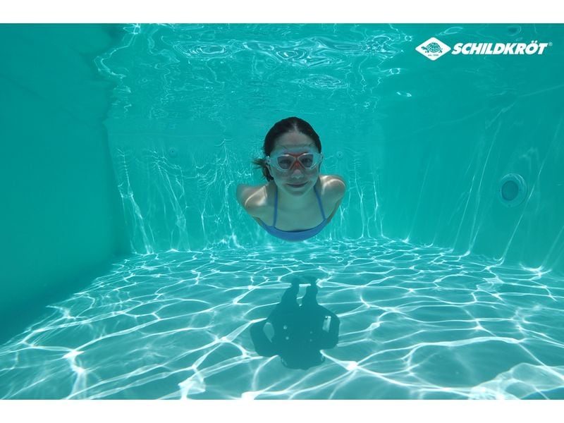 Schildkröt Funsports Junior Schwimmbrille Bali Rot Tauchbrille aus hochwertigem Silikon