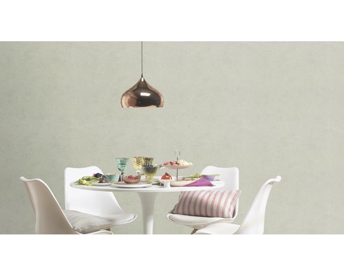 Vliesbehang 408171 Kimono Effen groen