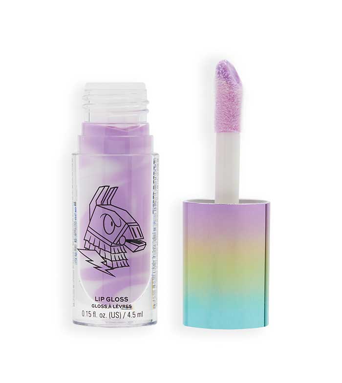 Revolution - *Fortnite X Revolution* -  Brilho labial Llama Lip Swirl