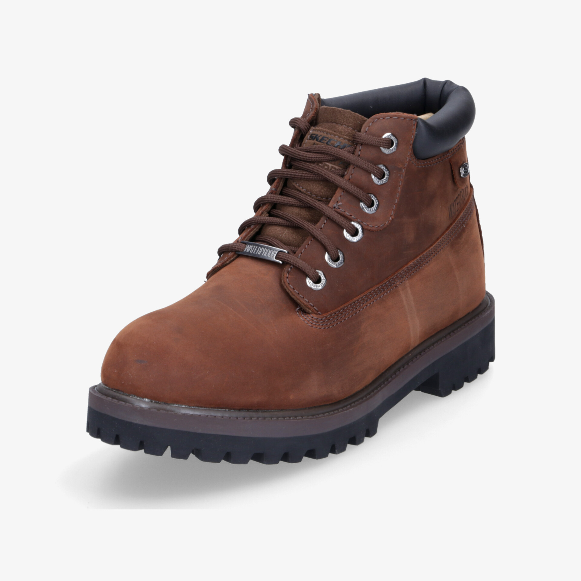 SKECHERS SERGEANTS - VERDICT Herren Schnürboots braun