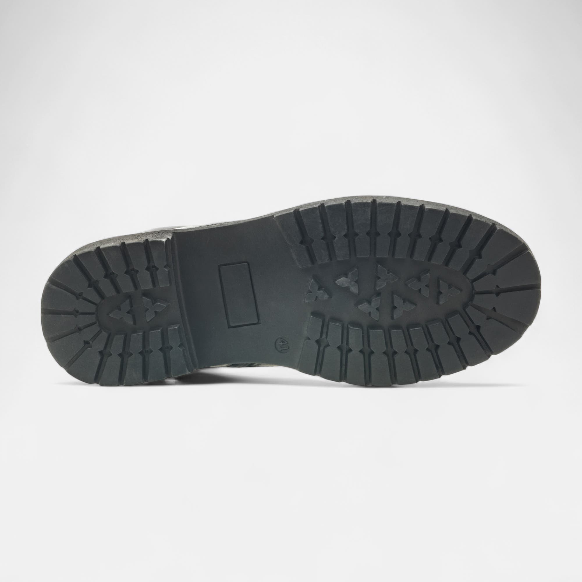 Boots Homme en cuir noir