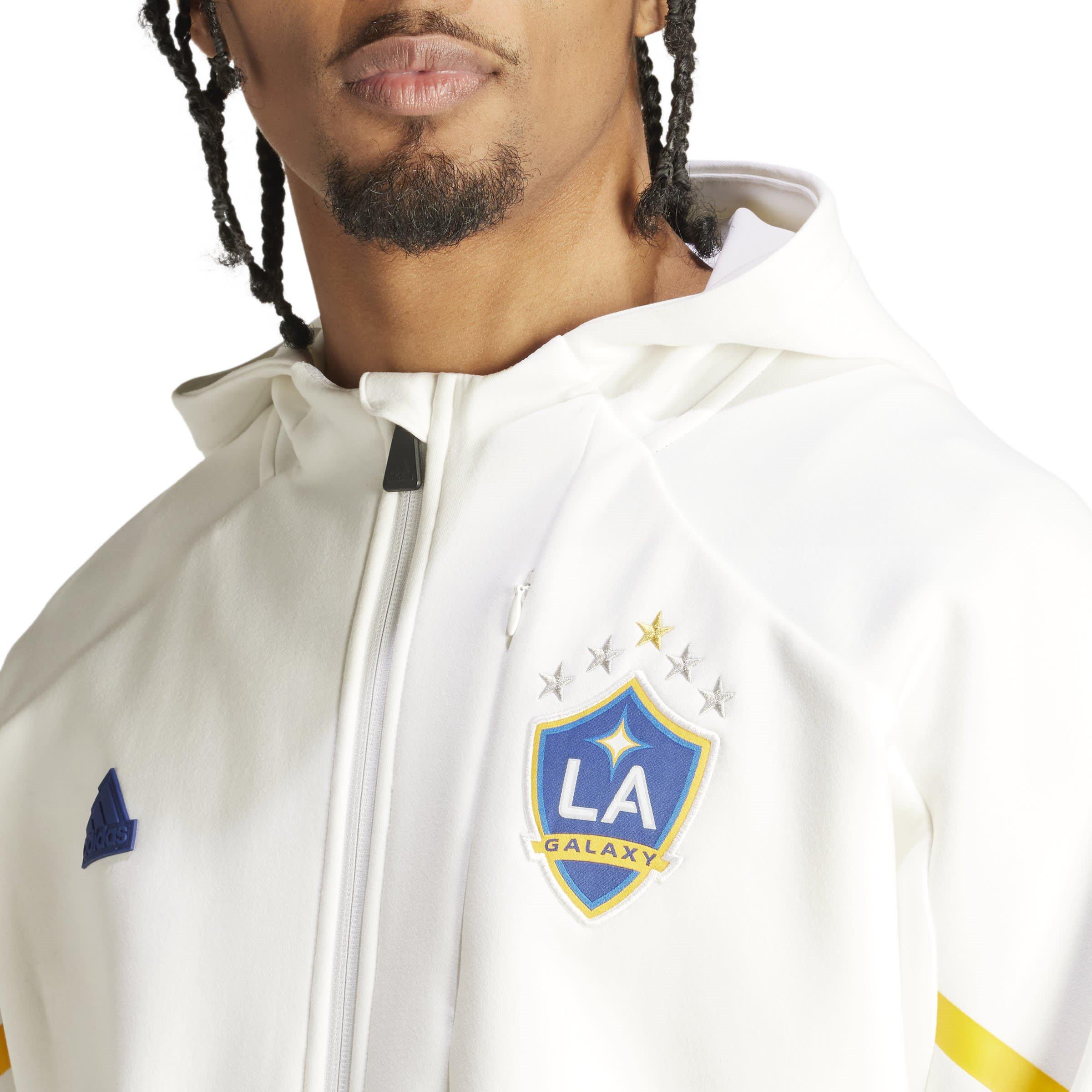 adidas LA Galaxy Anthem Anorak Jacket 2024 Adults