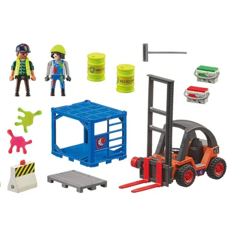 PLAYMOBIL® 70772 City Action Gabelstapler mit Fracht