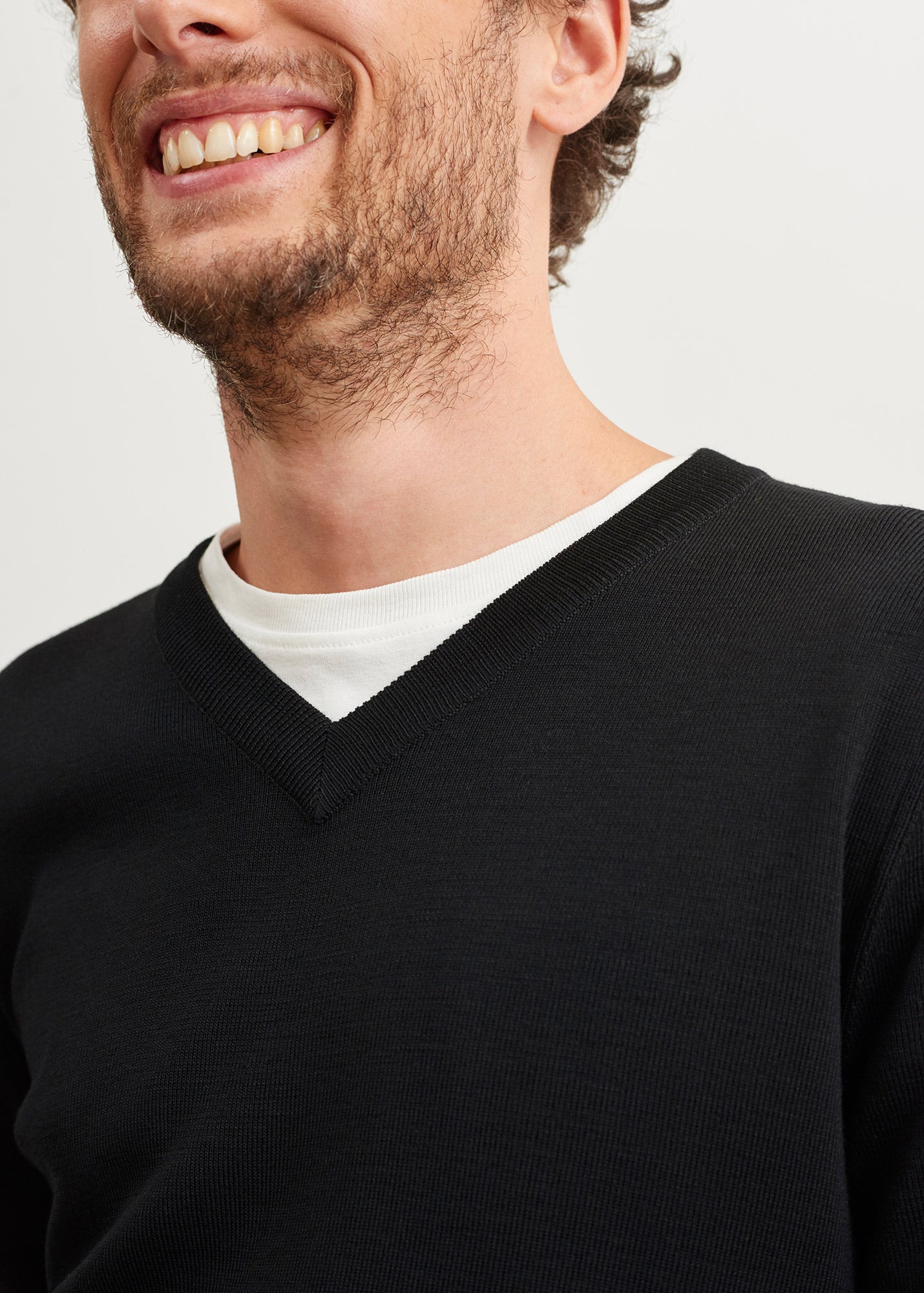 Pull col V Cuirasse
