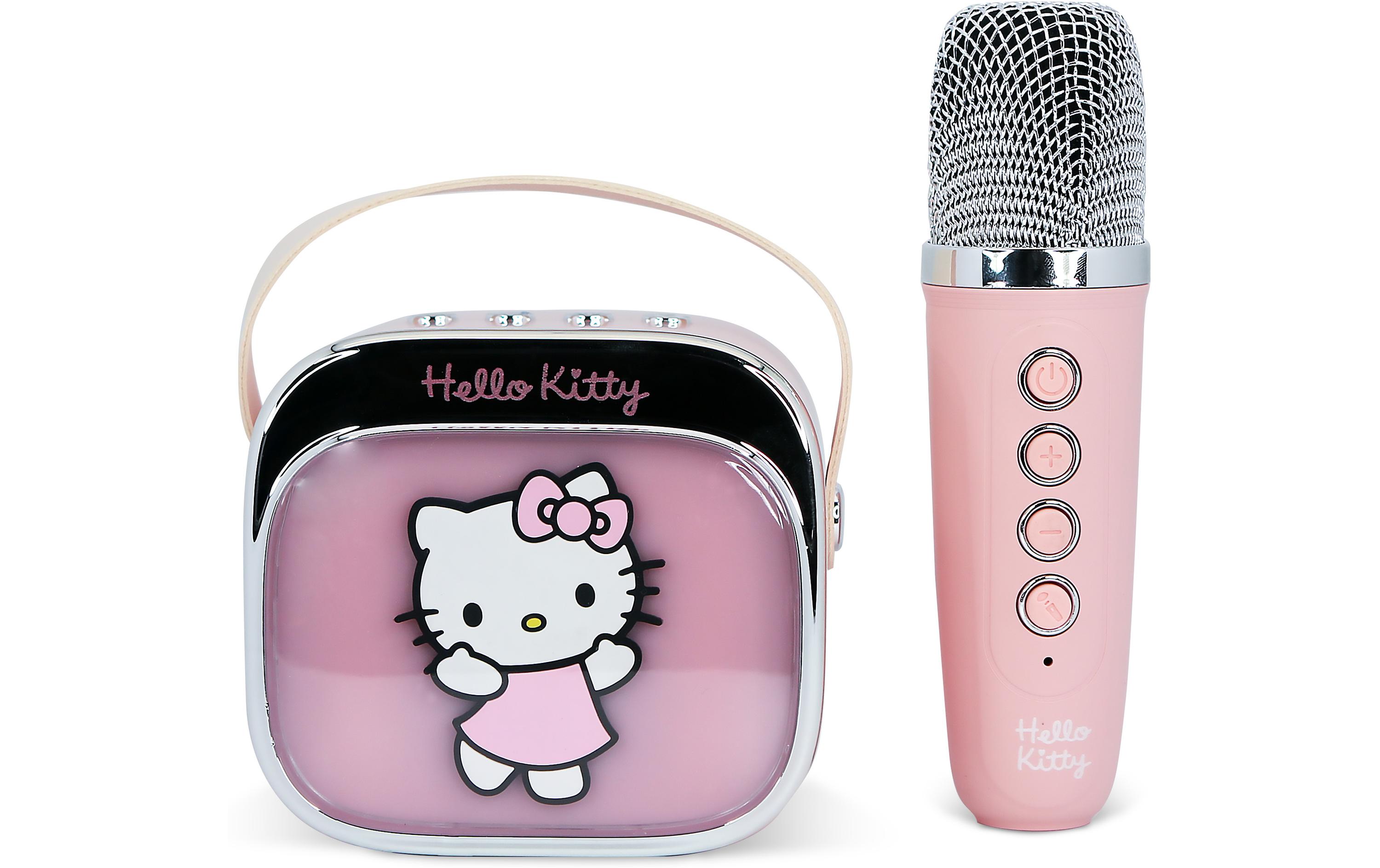 Hello Kitty LED Wireless Karaoke Lautsprecher und MikrofonMit LED-Leuchten