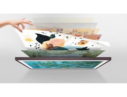 SAMSUNG - TV QLED 4K 125 cm The Frame 50LS03T 2020
