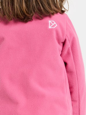 Didriksons Muskot Vindfleecejakke, Sweet Pink
