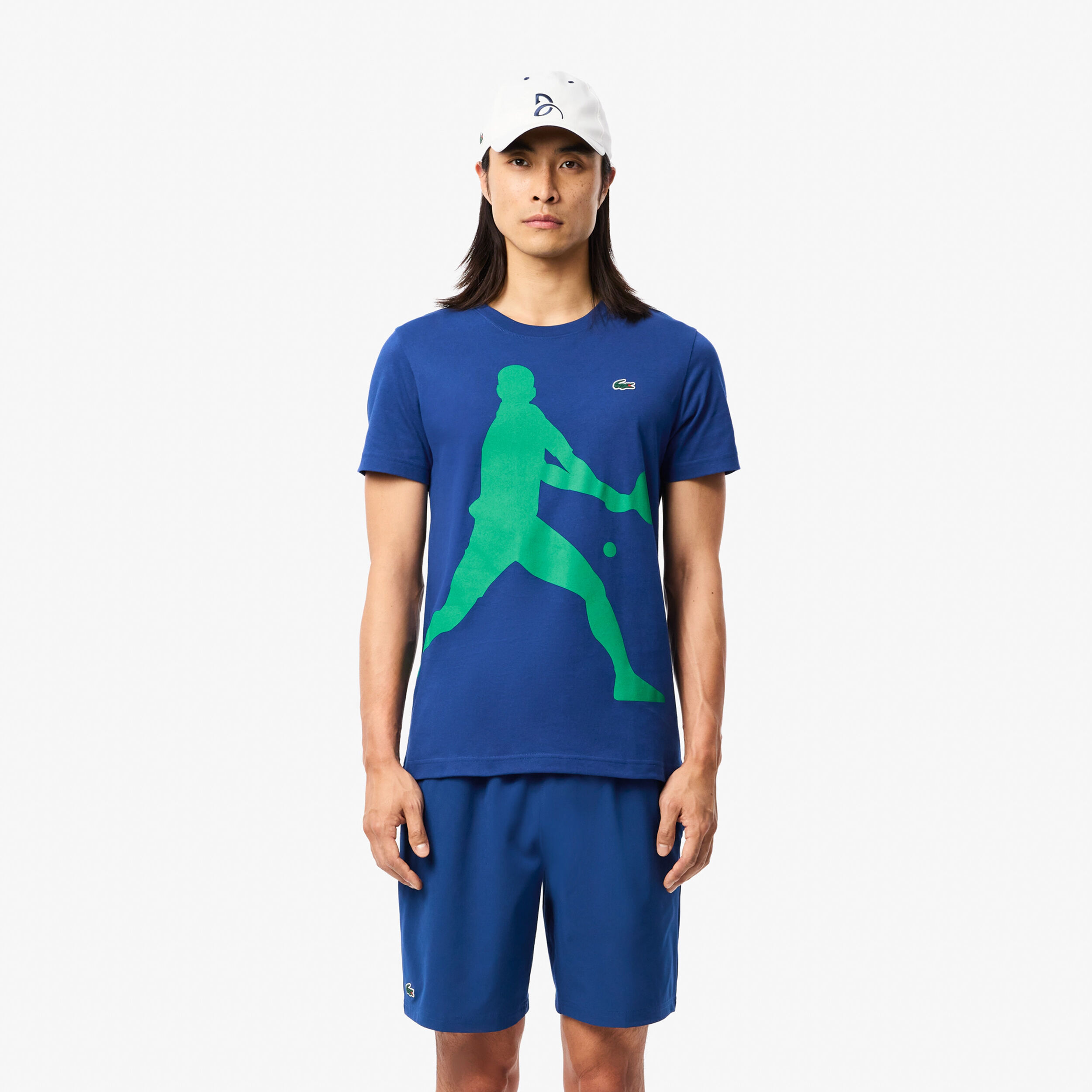 Lacoste Djokovic Shorts Hommes - Bleu