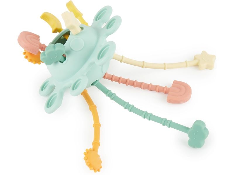 bieco Silikon Activity Planet Eucalyptus Aktivitätsspielzeug