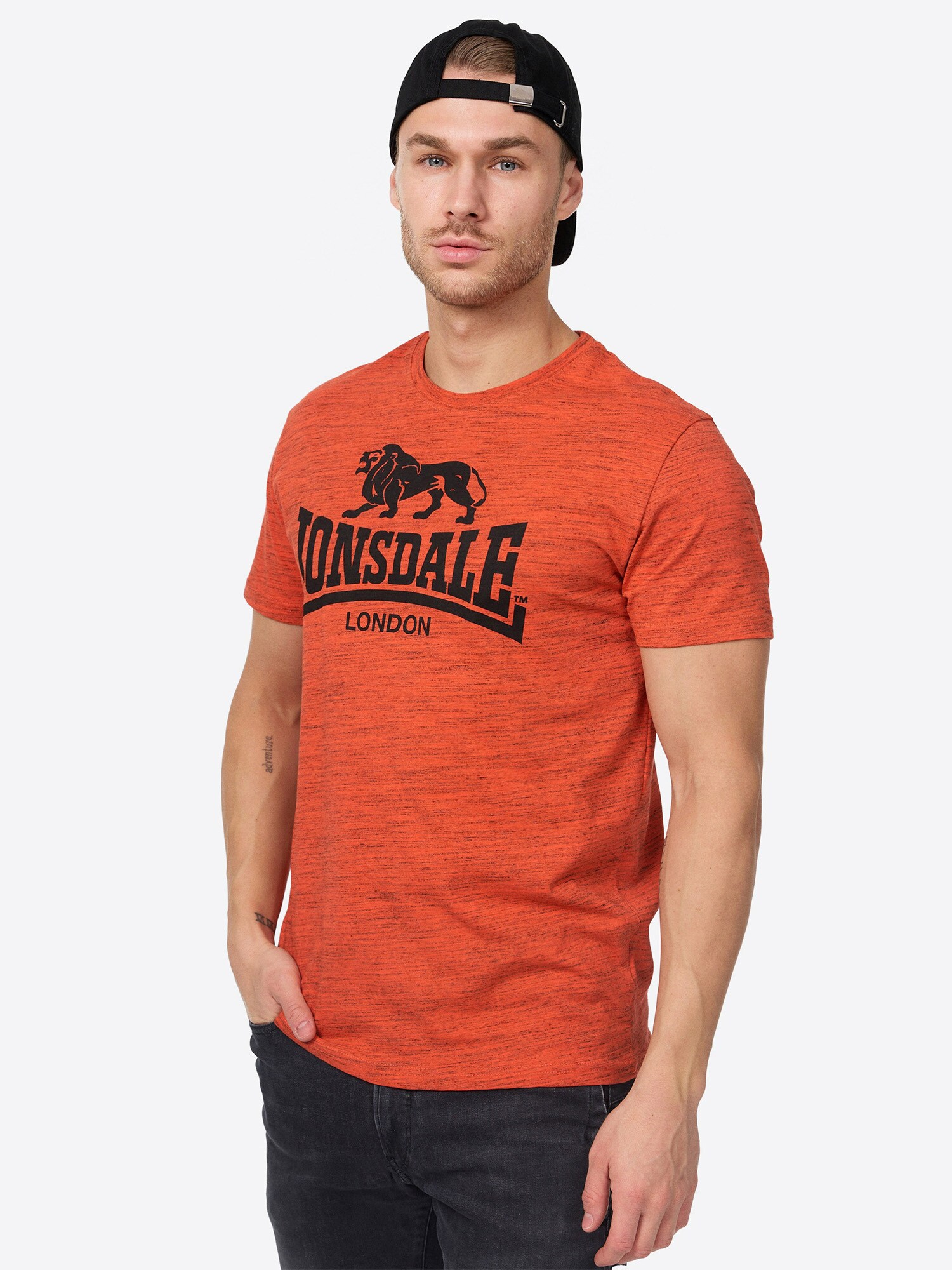Lonsdale Herren T-Shirt normale Passform GARGRAVE