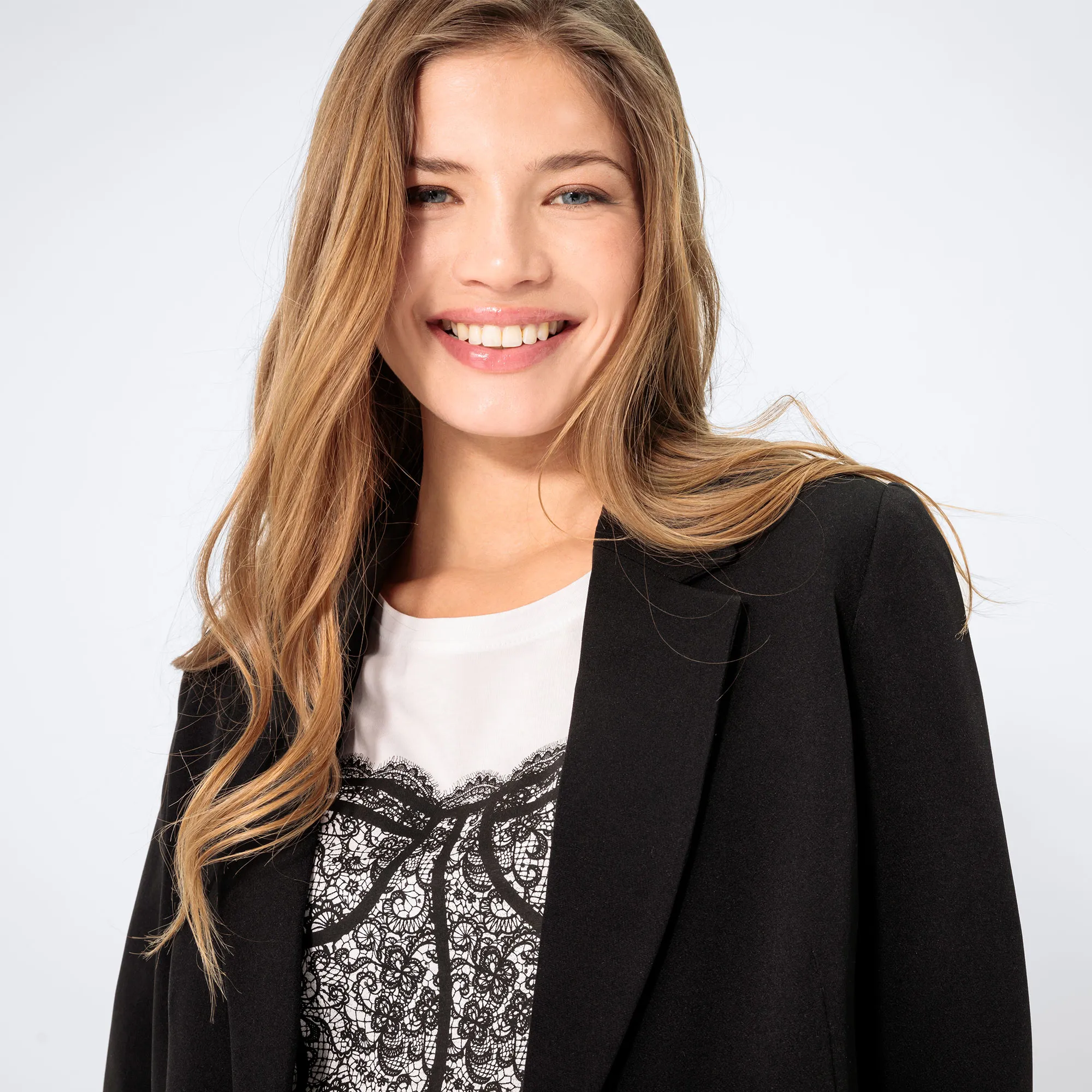 Damen-Blazer mit 2 Knöpfen