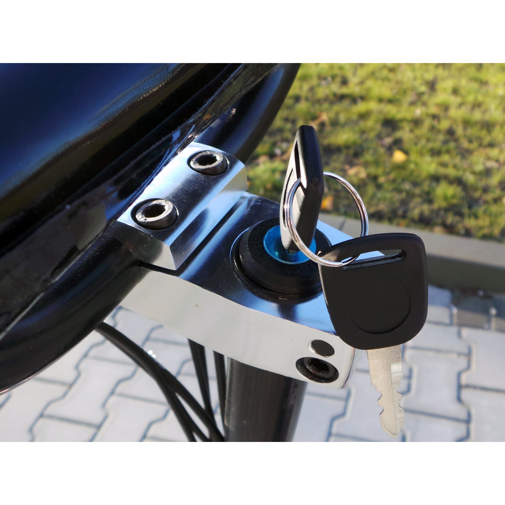 Viron E-Scooter 1000W mit Smartphone Halterung, schwarz