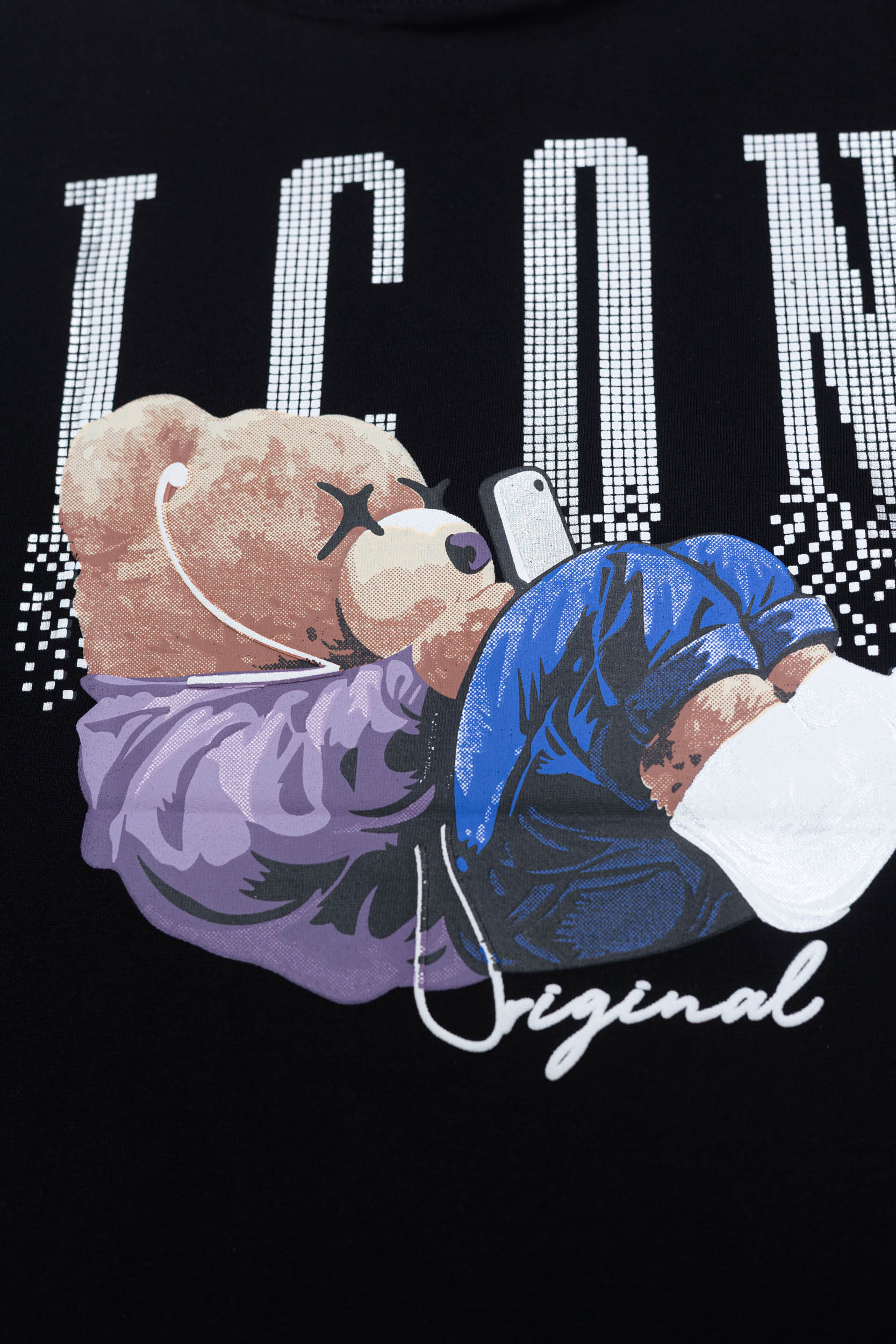 Chill icon tee - zwart
