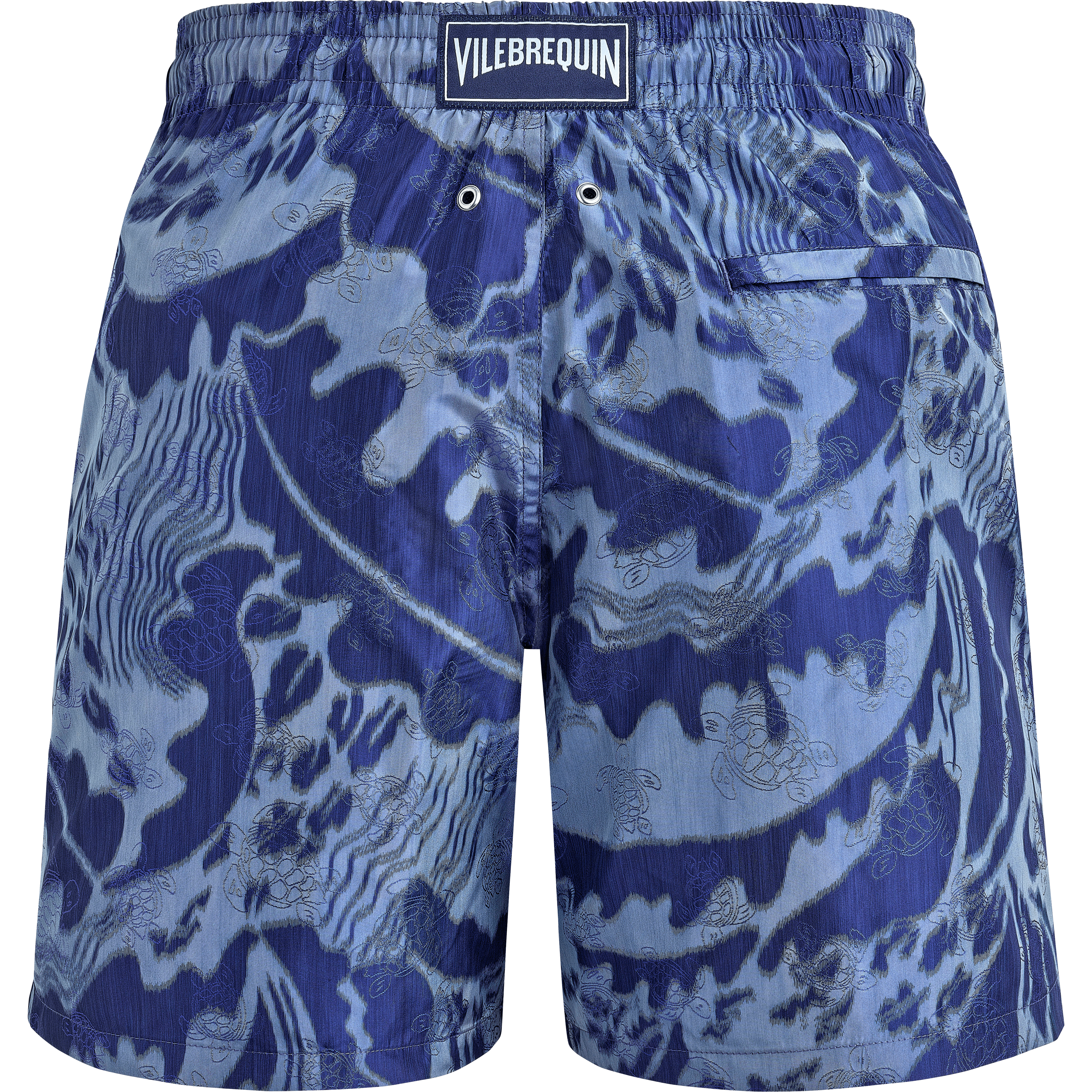 Maillot de bain en soie homme Vagues - Vilebrequin x Maison BUCOL