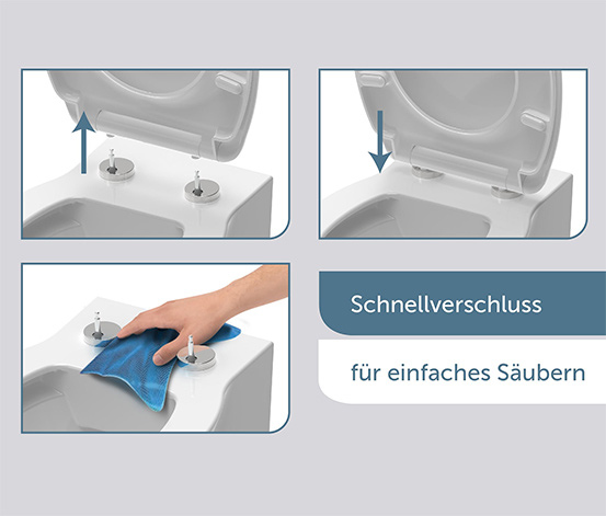 SCHÜTTE Duroplast-WC-Sitz »Stone«