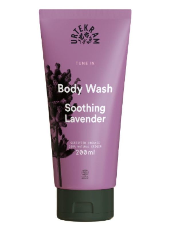 Urtekram Tune in soothing lavender bodywash 200ML