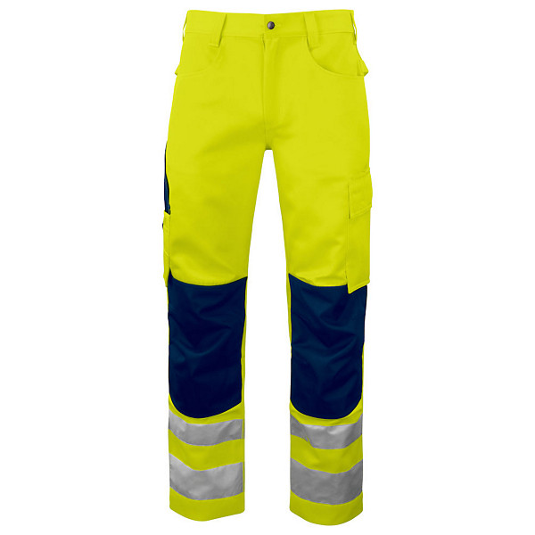 PROJOB Pantalon HV Jaune/Marine CL 2 T.42