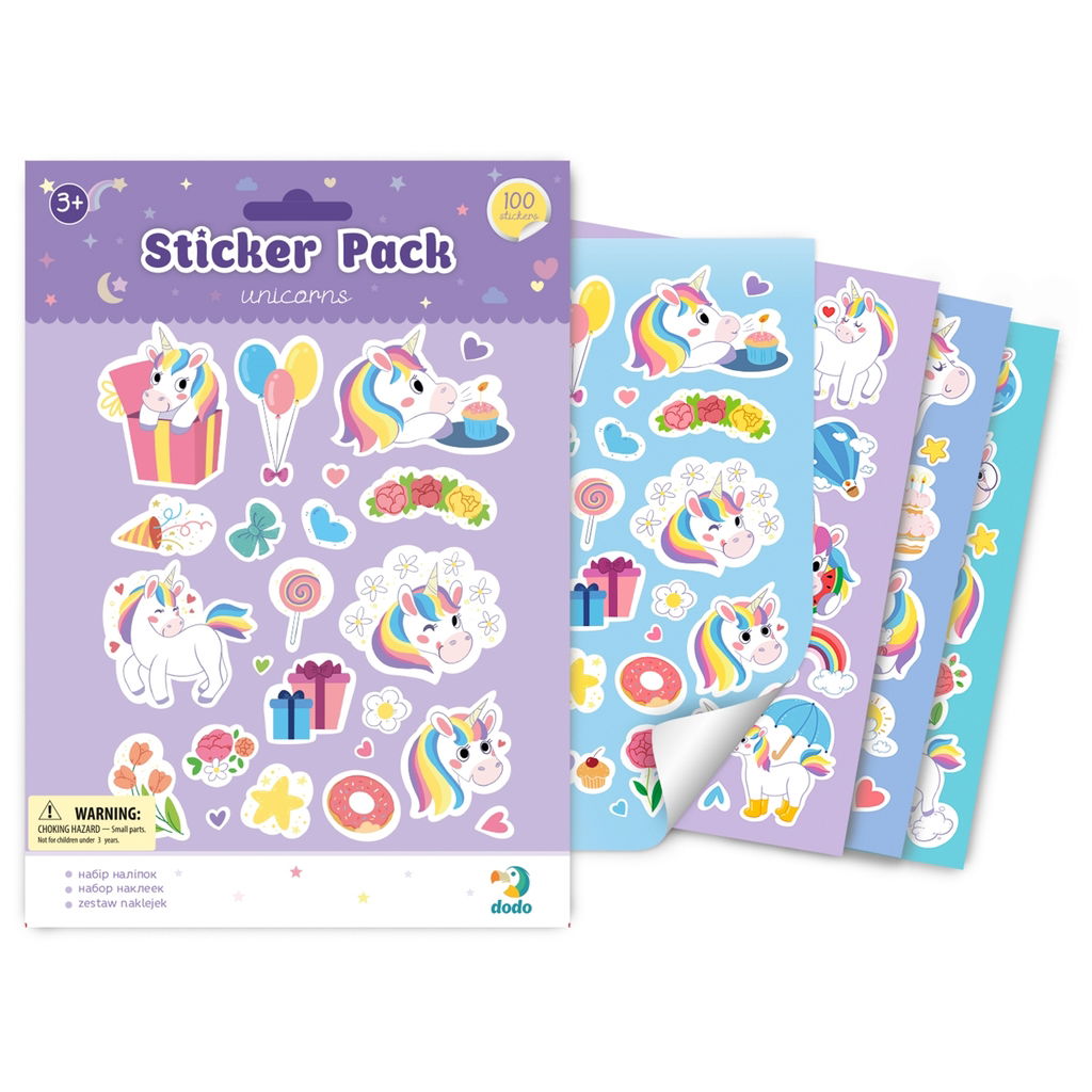 dodododo   Stickerset Einhorn