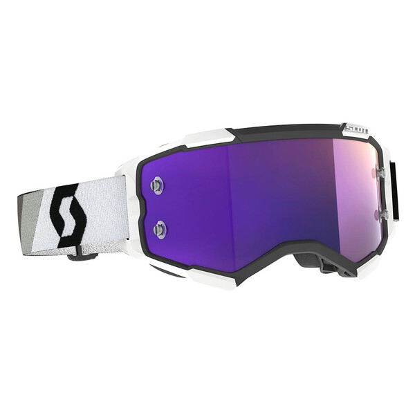 Scott - Masque Fury Blanc / Noir / Violet