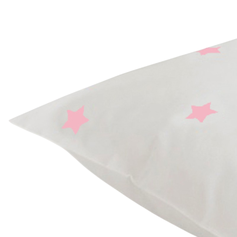 Kissenbezug 65 x 100 Sternen Rosé