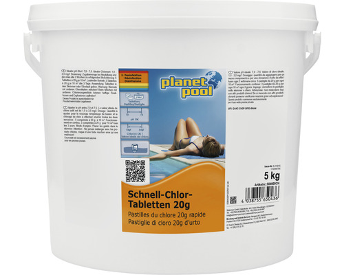 Planet Pool Snelle Chloortabletten 5 kg