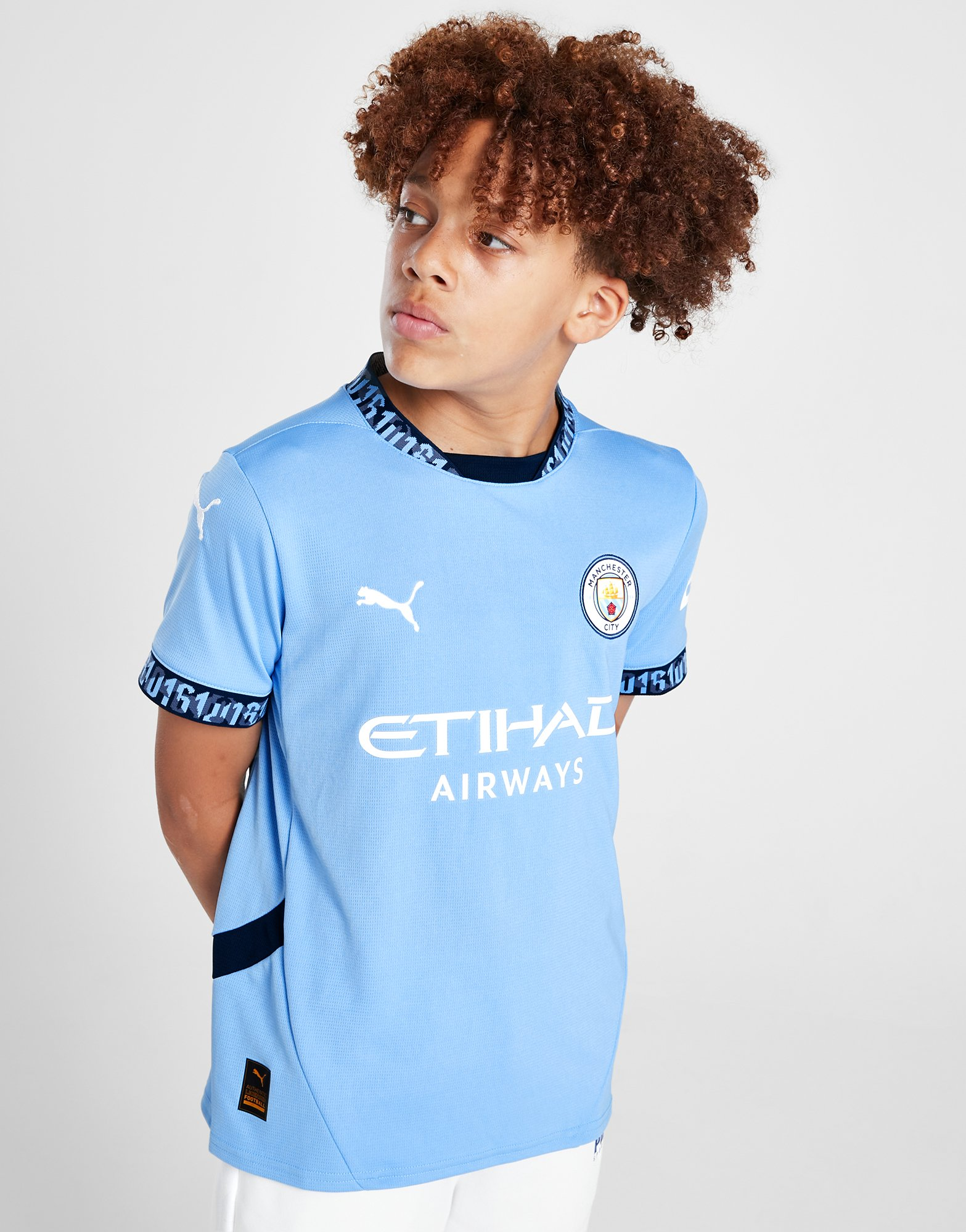 Puma Maillot Domicile Manchester City FC 24/25 Haaland#23 Junior
